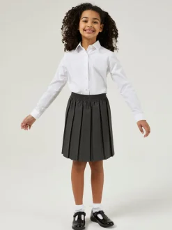 Overhemden En Blouses*Trutex - Verpakking van 3 witte schooloverhemden met lange mouwen en regular fit