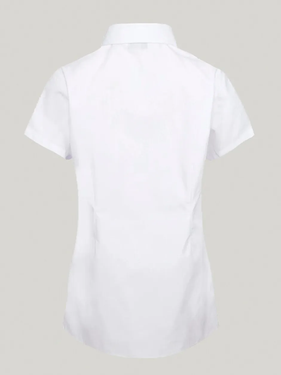 Overhemden En Blouses|Trutex White Regular Fit Short Sleeve 3 Pack School Shirts