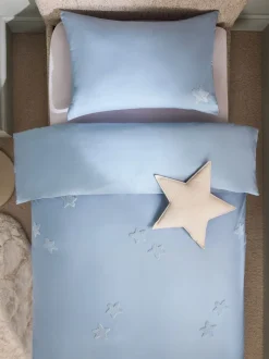 Kinderbeddengoed|Next Tufted Stars Cotton Duvet Cover and Pillowcase Set