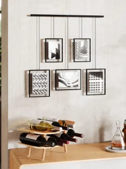 Fotolijsten|Umbra Exhibit 5 Opening Wall Hanging Photo Frame