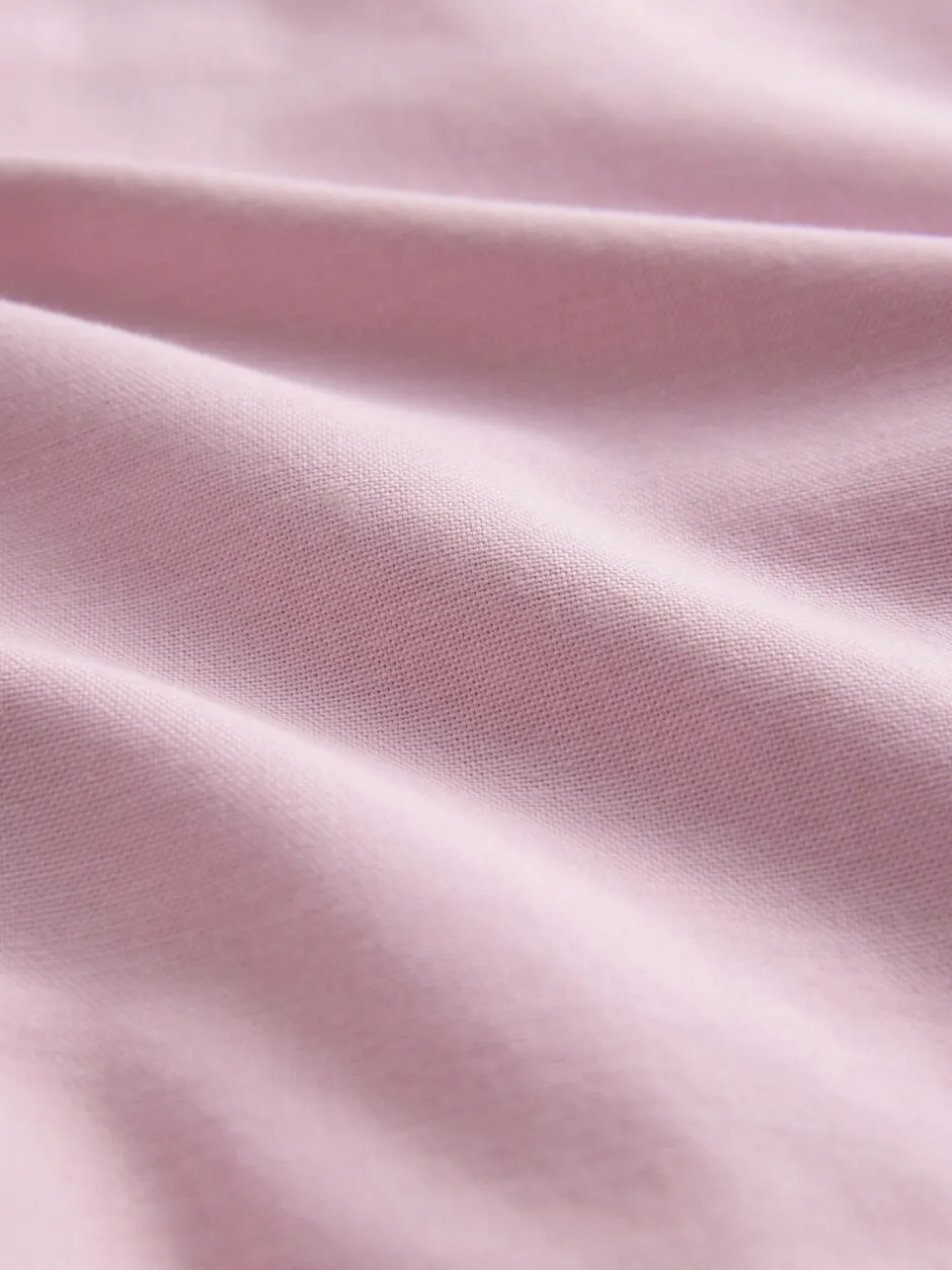 Blouses En Overhemden|Tops En T-Shirts|The Set - verpakking van 2 Oxford-overhemden Vaalroze/Wit