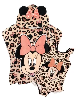 Badkleding|Badkleding|Vanilla Underground badpak en ponchoset met Minnie Mouse-personage