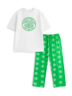 Pyjama's|Vanilla Underground Celtic Short Sleeve Long Leg Pyjamas Set