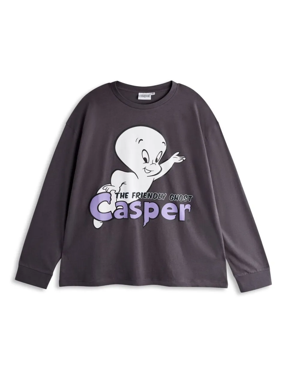 Pyjama's|Vanilla Underground Dames Casper The Friendly Ghost 100% katoenen pyjama's