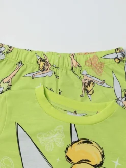 Nachtkleding En Pyjama's|Pyjama's|Vanilla Underground Disney Tinkerbell Long Sleeve Long Leg Pyjamas Set