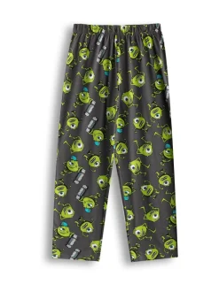 Pyjama's*Vanilla Underground Disney Monsters Inc - Meerkleurige herenpyjamaset met korte mouwen en lange pijpen van 100% katoen