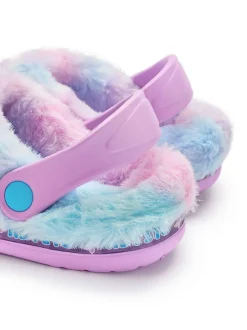 Pantoffels*Vanilla Underground Disney Stitch klompen met voering van imitatiebont voor meisjes