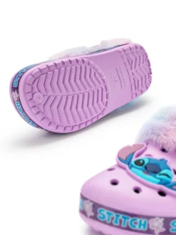 Pantoffels*Vanilla Underground Disney Stitch klompen met voering van imitatiebont voor meisjes