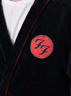 Kamerjassen En Badjassen*Vanilla Underground Foo Fighters Hooded Bathrobe