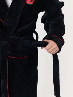 Kamerjassen En Badjassen*Vanilla Underground Foo Fighters Hooded Bathrobe