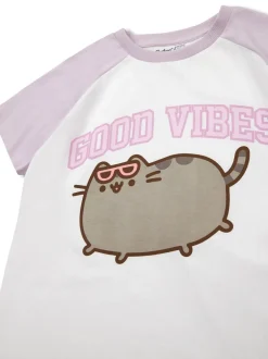 T-Shirts*Vanilla Underground Girls Pusheen 100% Cotton T-Shirt