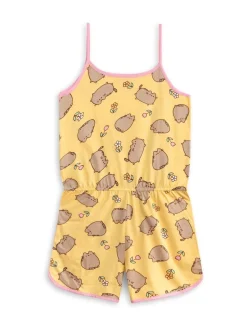 Jumpsuits En Playsuits*Vanilla Underground Girls Pusheen Sleeveless Playsuit