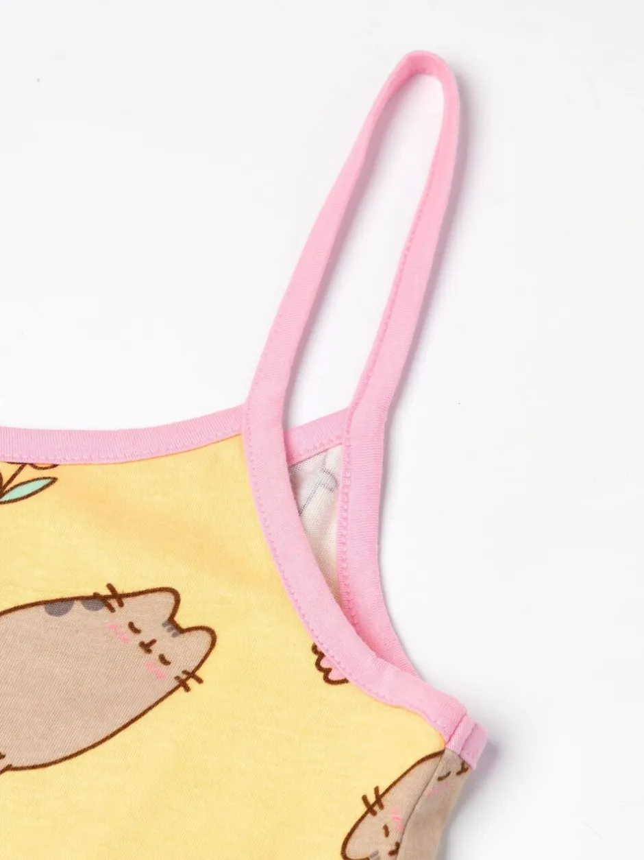 Jumpsuits En Playsuits*Vanilla Underground Girls Pusheen Sleeveless Playsuit