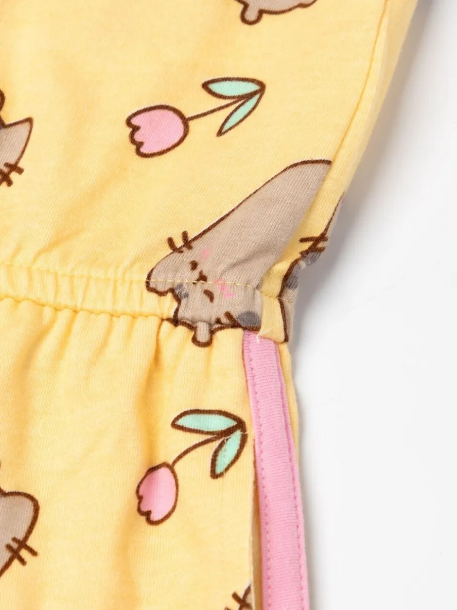 Jumpsuits En Playsuits*Vanilla Underground Girls Pusheen Sleeveless Playsuit