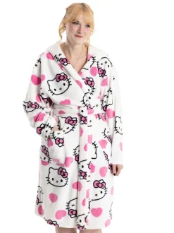 Badjassen|Vanilla Underground Hello Kitty Hooded Bath Robe