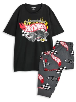 Pyjama's|Vanilla Underground heren Hot Wheels 100% katoenen pyjama's