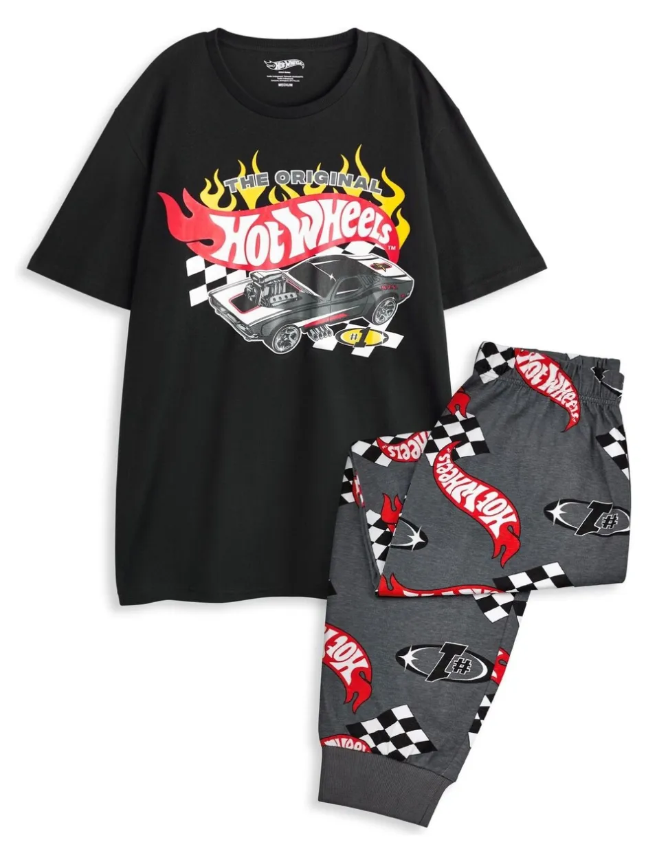 Pyjama's|Vanilla Underground heren Hot Wheels 100% katoenen pyjama's