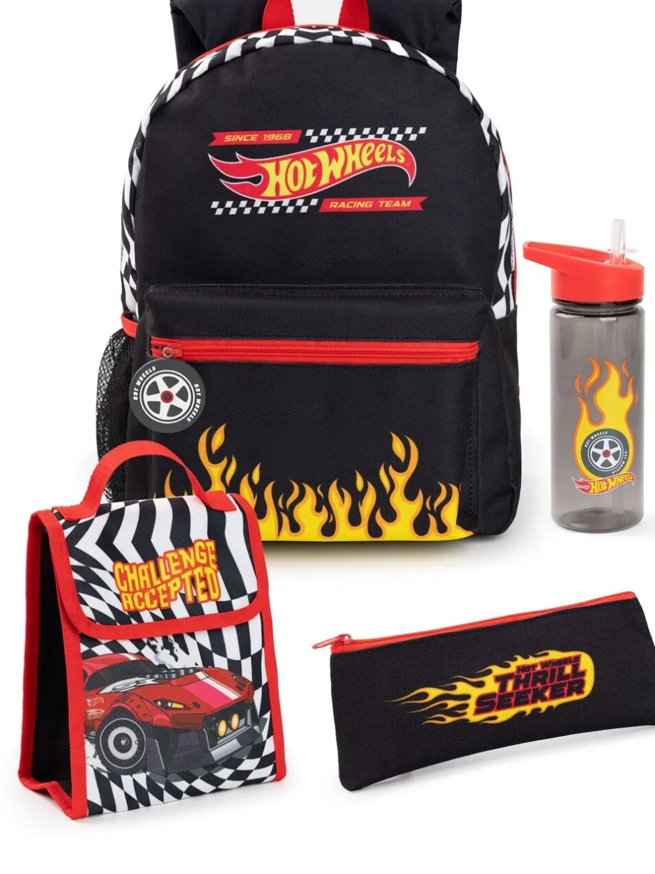 Tassen|Vanilla Underground Hot Wheels 4 Piece Backpack Set