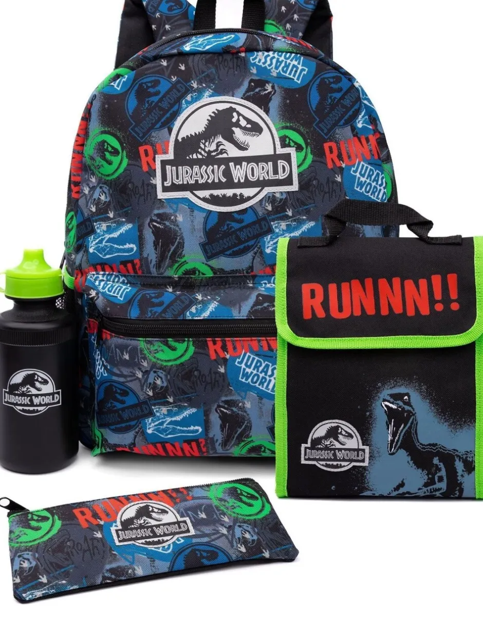 Tassen|Vanilla Underground Jurassic World 4 -delige set voor terug naar school