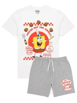 Pyjama's*Vanilla Underground korte SpongeBob pyjama voor heren