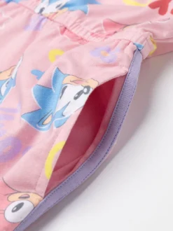 Jumpsuits En Playsuits*Vanilla Underground meisjes Sonic The Hedgehog mouwloos speelpakje