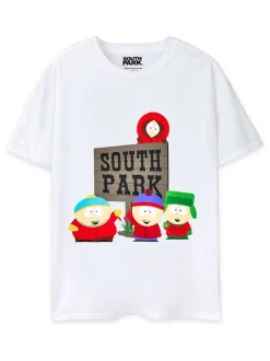 Pyjama's*Vanilla Underground Mens White South Park 100% Cotton Licensed Pyjamas