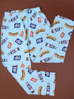 Loungewear|Joggingbroeken|Vanilla Underground Mens Heinz Multicoloured Lounge 100% Cotton Joggers