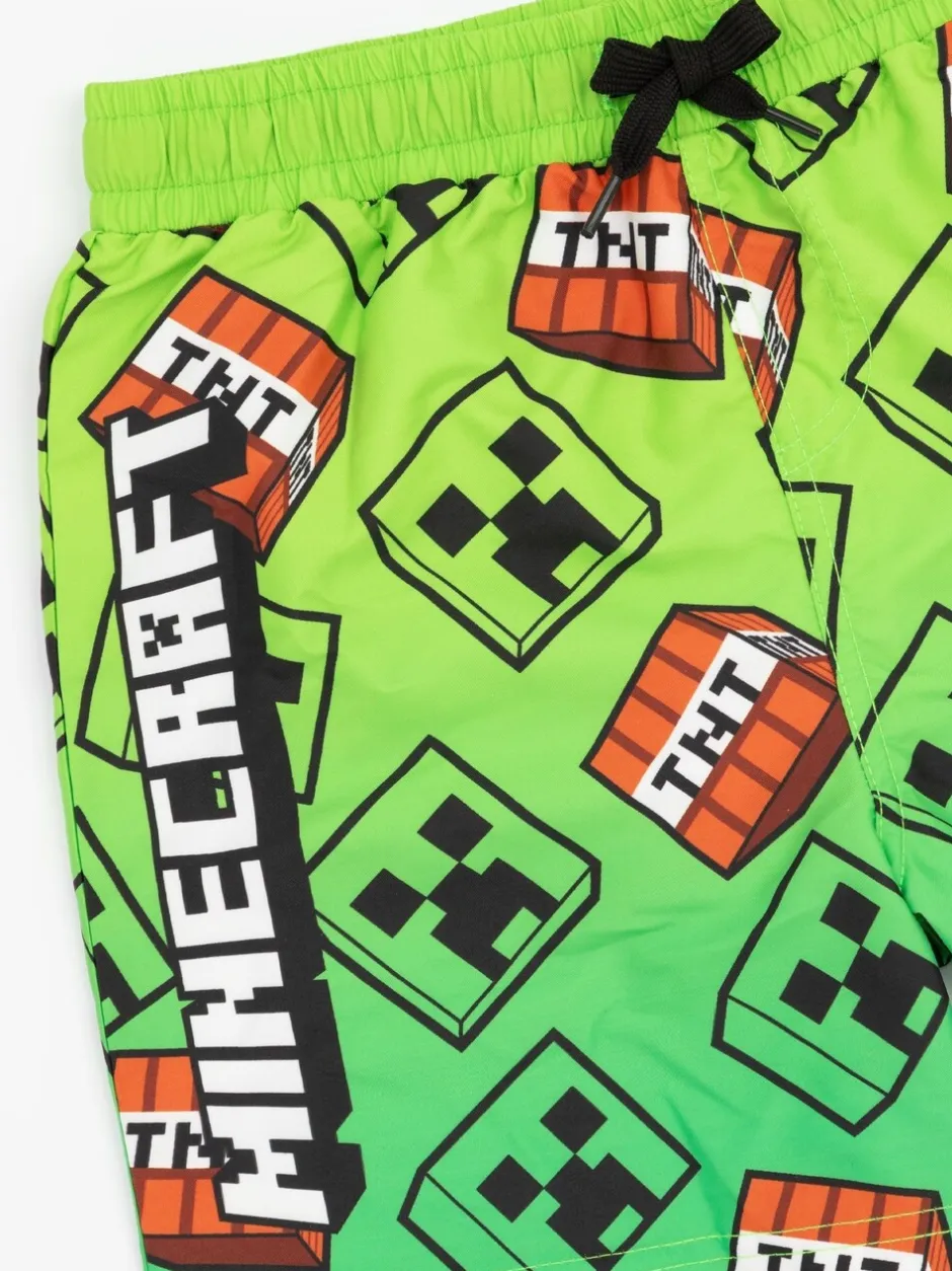 Badkleding*Vanilla Underground Minecraft licentie zwembroek voor jongens