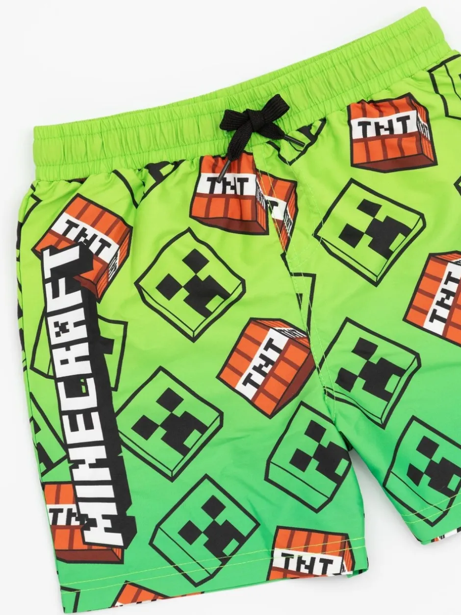 Badkleding*Vanilla Underground Minecraft licentie zwembroek voor jongens