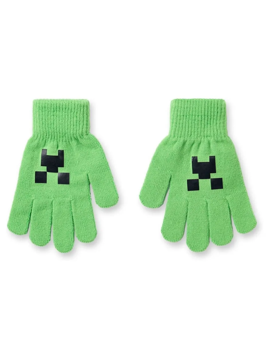 Mutsen, Handschoenen En Sjaals|Vanilla Underground Minecraft set van muts, handschoenen en sjaal voor jongens