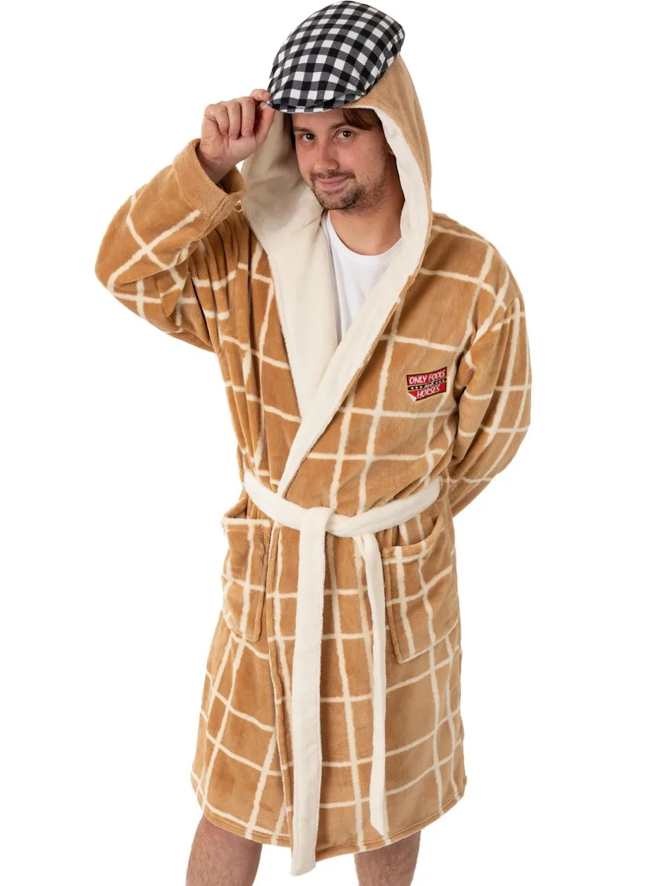 Kamerjassen En Badjassen|Vanilla Underground Only Fools And Horses Hooded Bath Robe