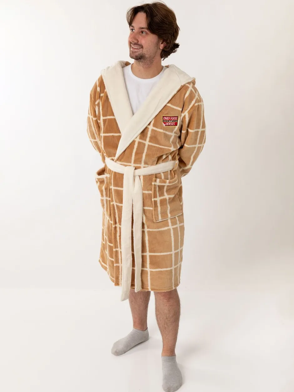 Kamerjassen En Badjassen|Vanilla Underground Only Fools And Horses Hooded Bath Robe