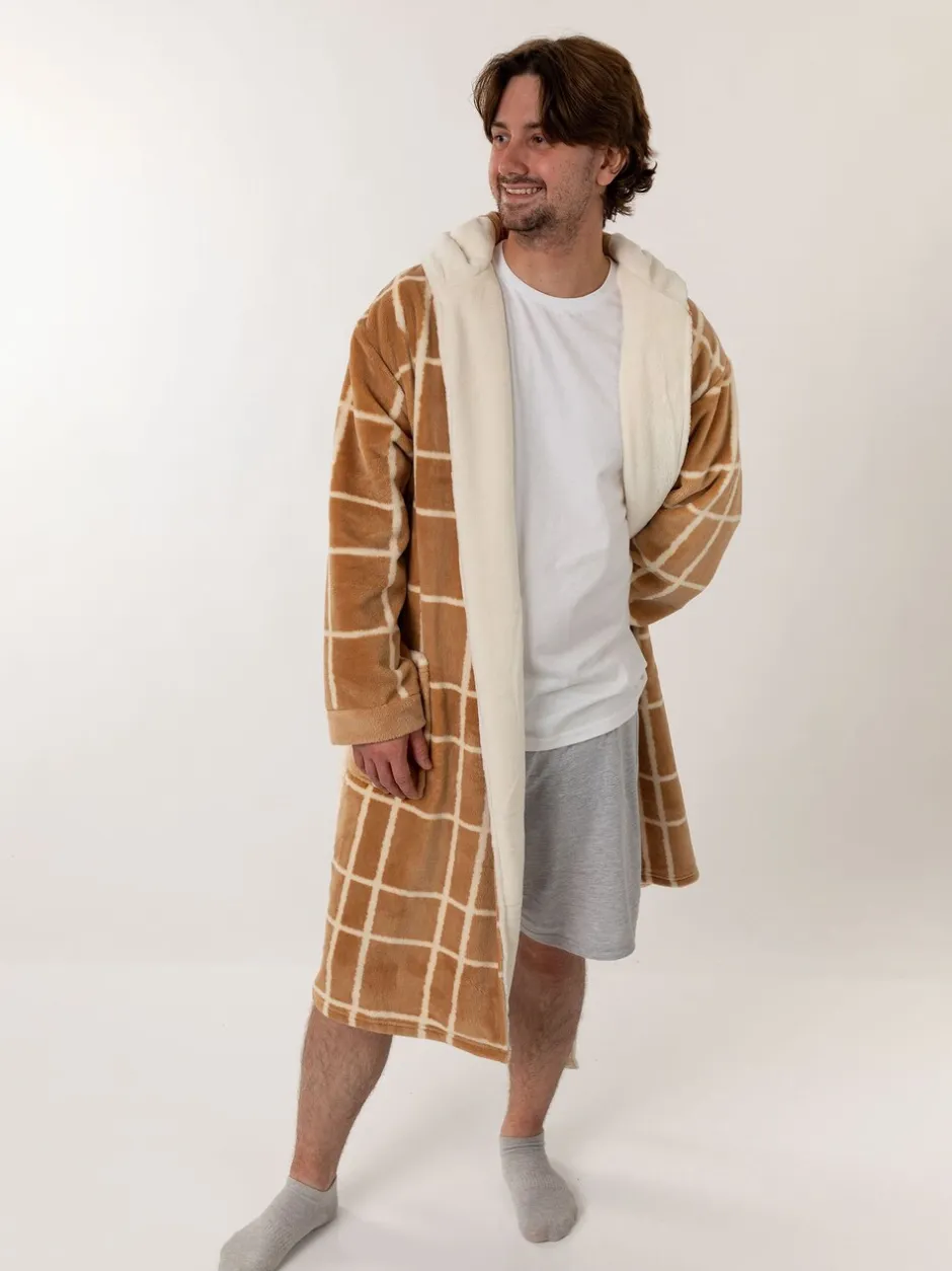 Kamerjassen En Badjassen|Vanilla Underground Only Fools And Horses Hooded Bath Robe