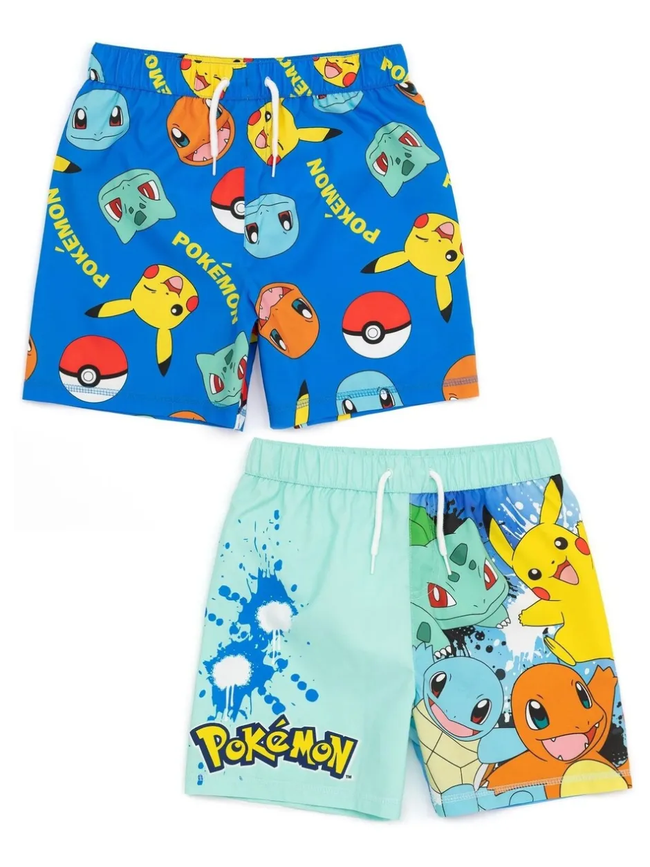 Badkleding*Vanilla Underground Pokemon boys set van 2 zwemshorts