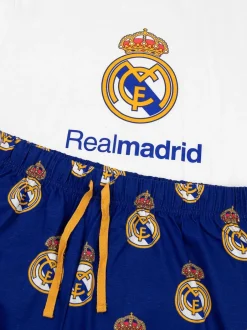 Pyjama's|Loungewear*Vanilla Underground Real Madrid Short Sleeve Long Leg Pyjamas Set