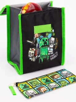 Tassen*Vanilla Underground rugzakset met Minecraft-print