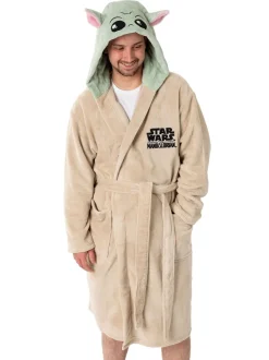 Kamerjassen En Badjassen|Vanilla Underground Star Wars Grogu Hooded Bath Robe