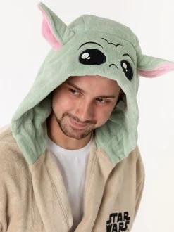 Kamerjassen En Badjassen|Vanilla Underground Star Wars Grogu Hooded Bath Robe
