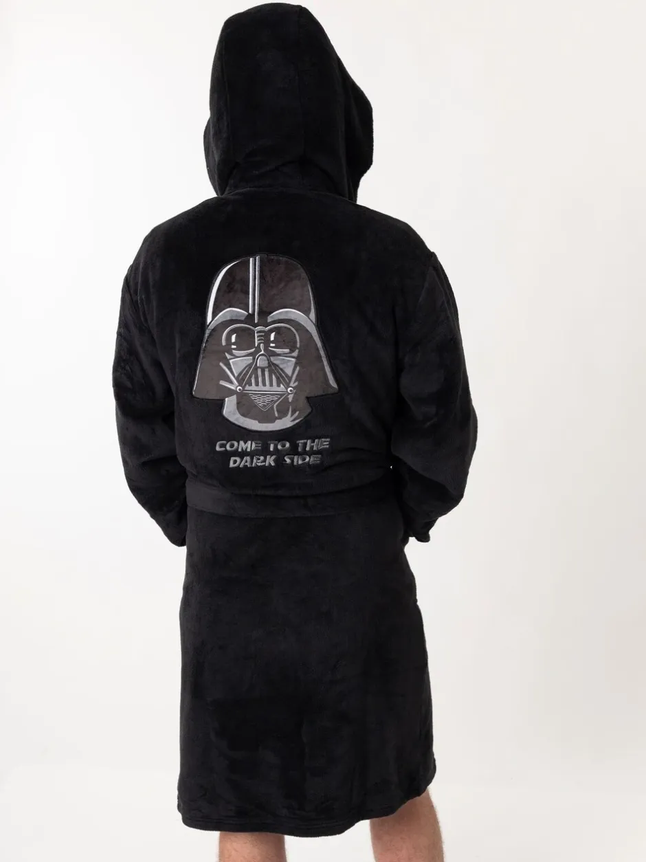Kamerjassen En Badjassen*Vanilla Underground Star Wars Darth Vader Hooded Bath Robe