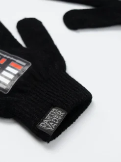 Mutsen, Handschoenen En Sjaals*Vanilla Underground Star Wars Boys Black Beanie and Gloves Set