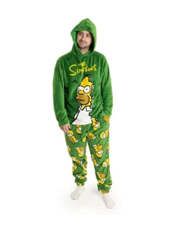 Pyjama's|Vanilla Underground The Simpsons Homer Long Sleeve Long Leg Pyjamas Set