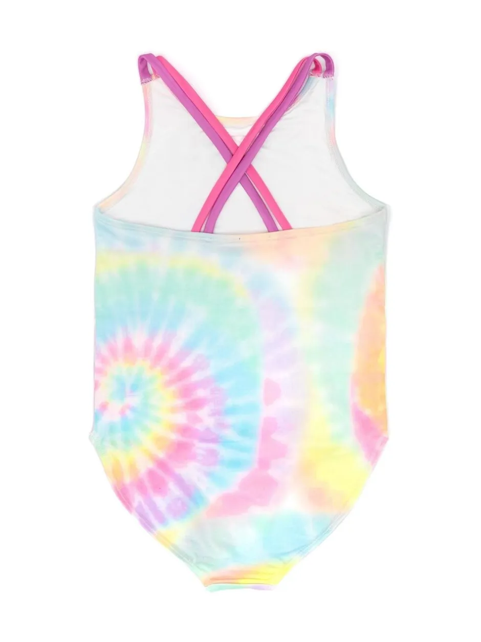 Badkleding*Vanilla Underground Tie Dye Barbie badpak - Meisjes