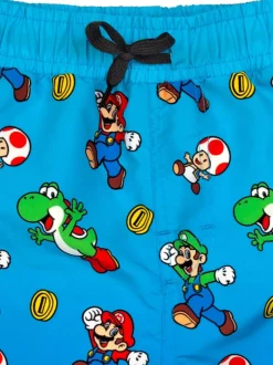 Badkleding*Vanilla Underground zwemshort met Super Mario Bros-licentieprint - Jongens