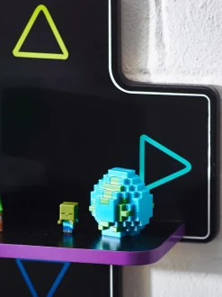 Opslag En Organisatie|Thuiskantoor*Next Verpakking met 3 Gamer boekenplanken voor kinderen