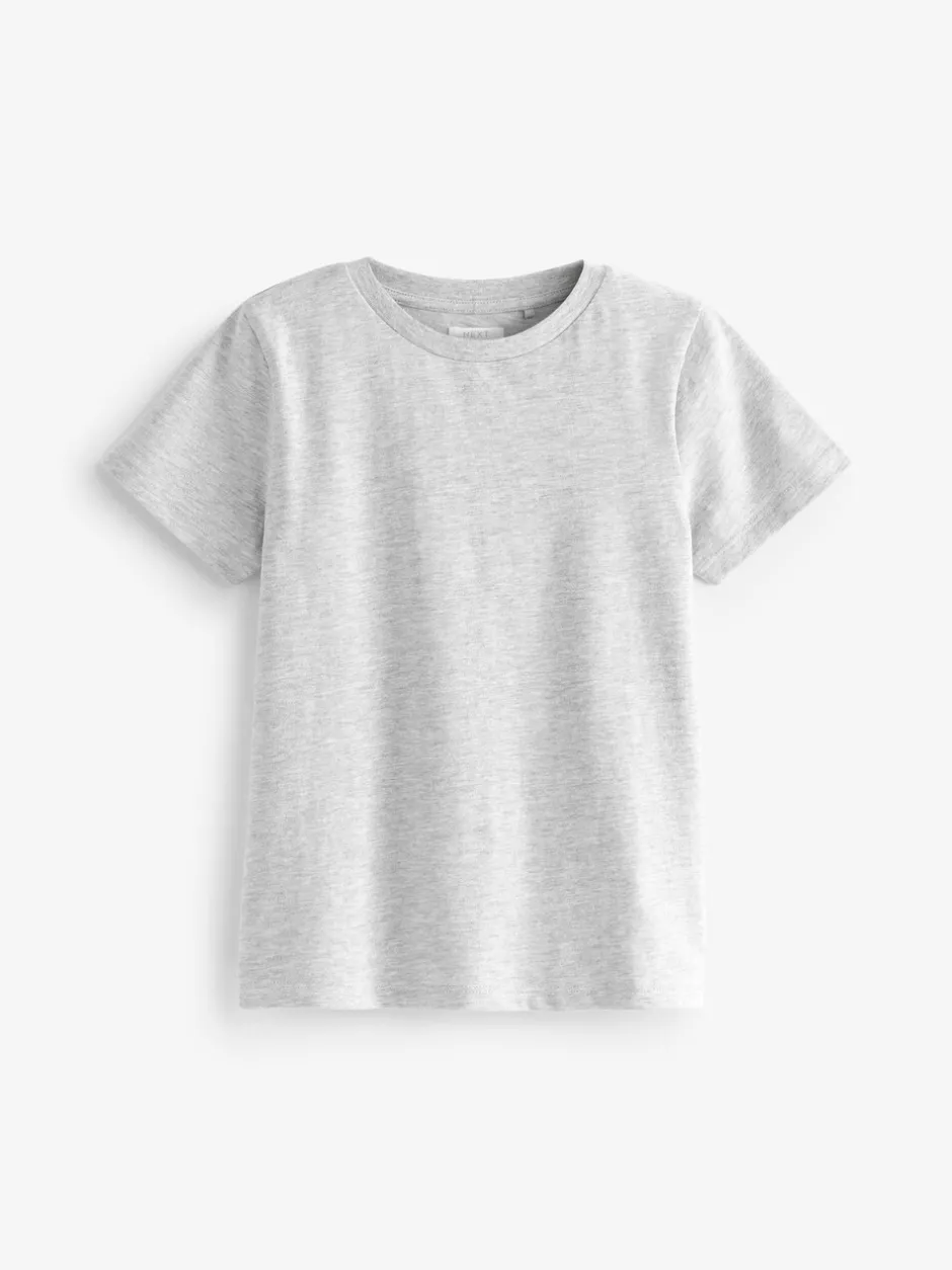 Tops|T-Shirts*Next - T-shirts 7 Pack (3-16jr) Verschillende effen pastelkleuren