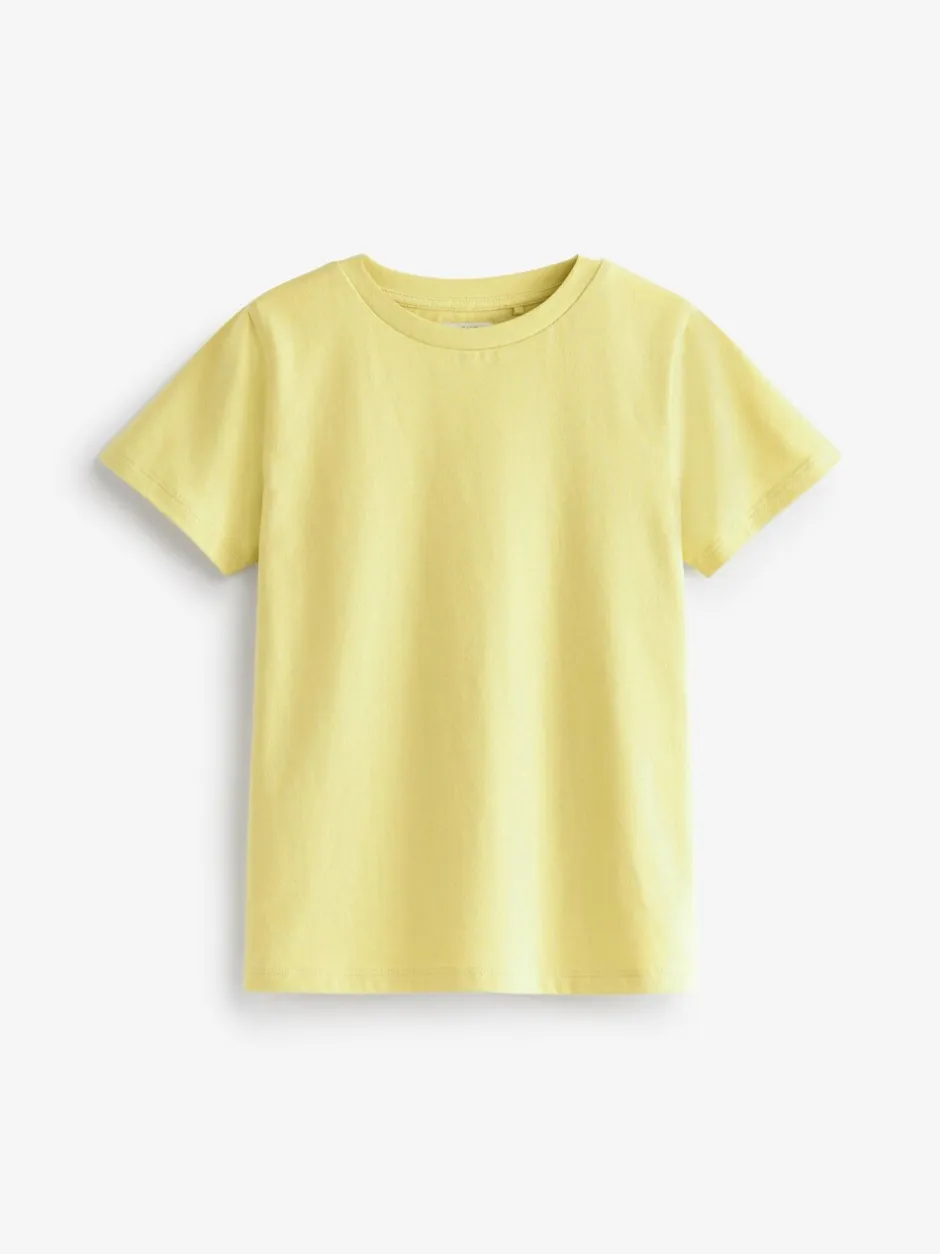 Tops|T-Shirts*Next - T-shirts 7 Pack (3-16jr) Verschillende effen pastelkleuren