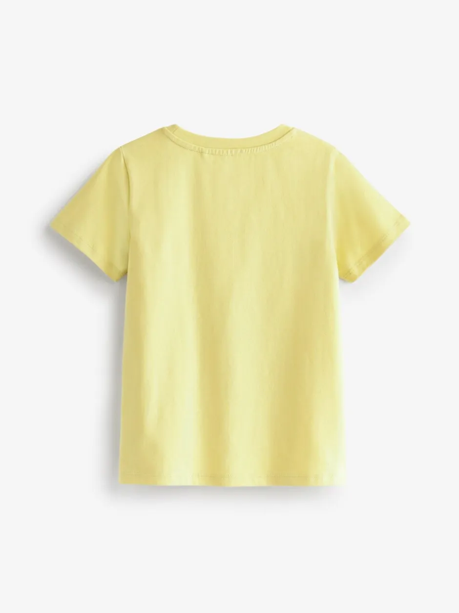 Tops|T-Shirts*Next - T-shirts 7 Pack (3-16jr) Verschillende effen pastelkleuren