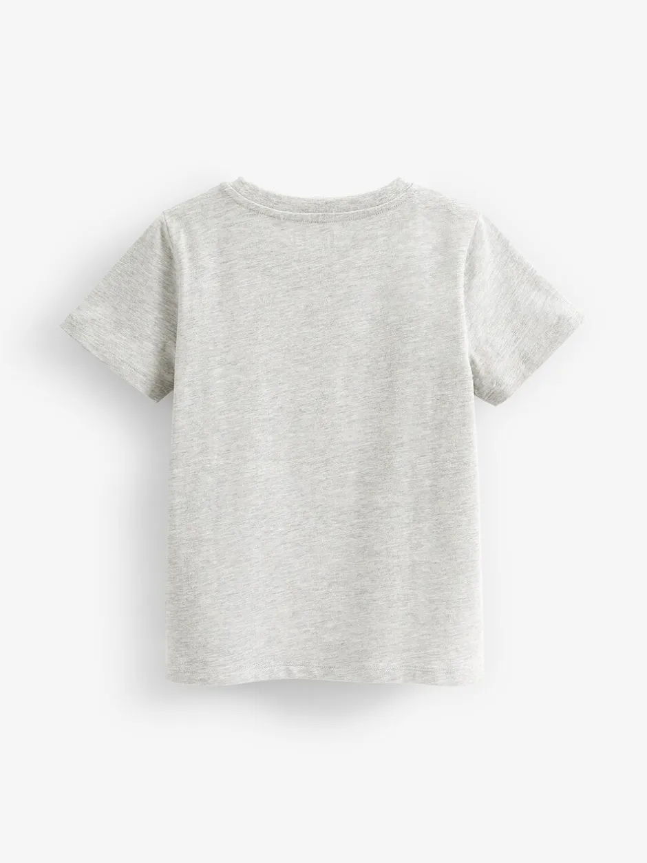 Tops|T-Shirts*Next - T-shirts 7 Pack (3-16jr) Verschillende effen pastelkleuren