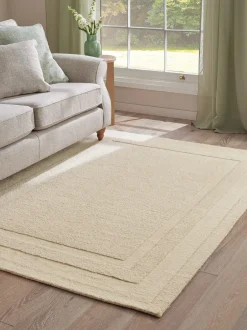 Vloerkleden En Lopers|Vloerkleden En Lopers|Next Vienna Border Rug Licht natuurlijk