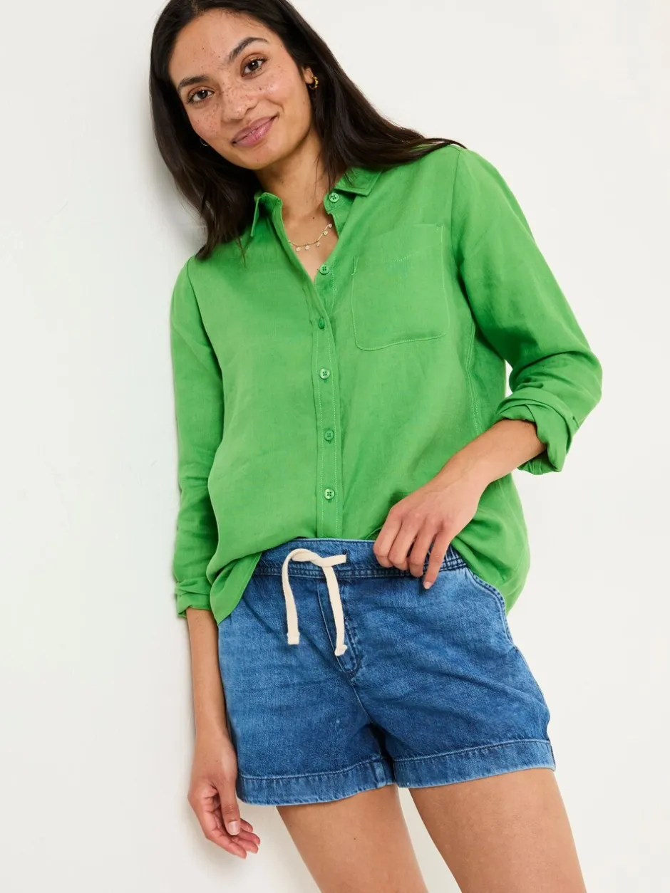 Shorts|Fat Face - FatFace Drawstring Short Vintage donkerblauw
